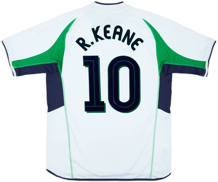 2002-03 Ireland Away Shirt R.Keane #10 - 8/10 - (L)