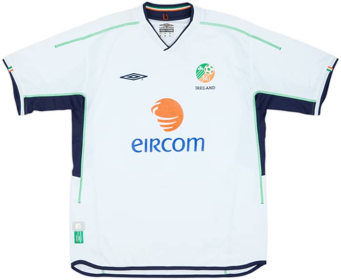 2002-03 Ireland Away Shirt R.Keane #10 - 8/10 - (L)