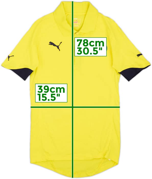 2010-11 Villarreal Puma Polo Shirt - 8/10 - (XS)