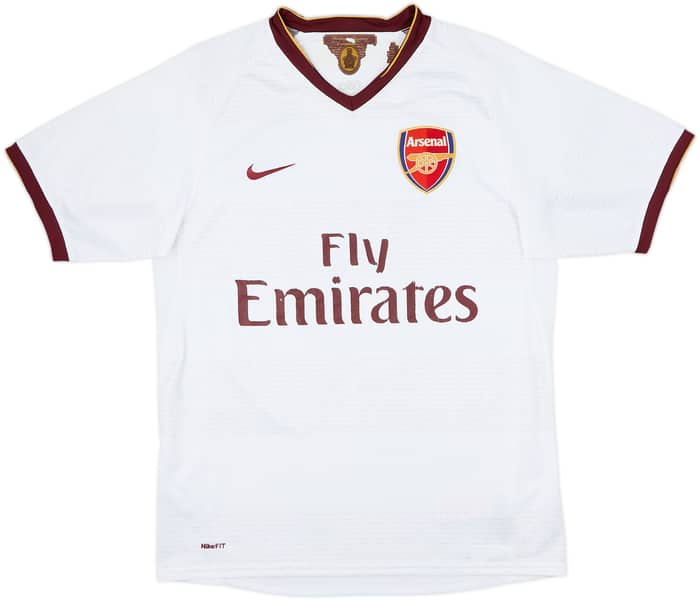 2007-08 Arsenal Away Shirt Gilberto #19 - 6/10 - (S)