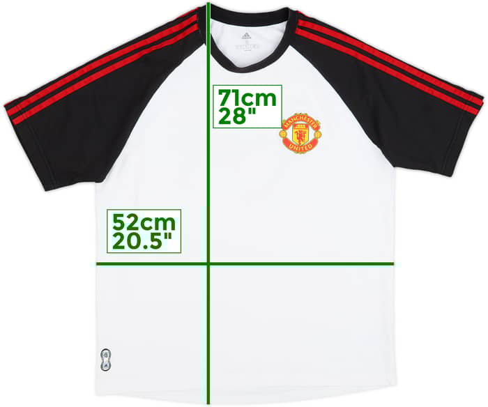2021-22 Manchester United adidas Cotton Tee - 6/10 - (S)