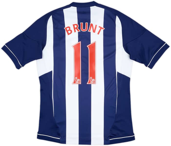 2012-13 West Brom Home Shirt Brunt #11 - 8/10 - (M)
