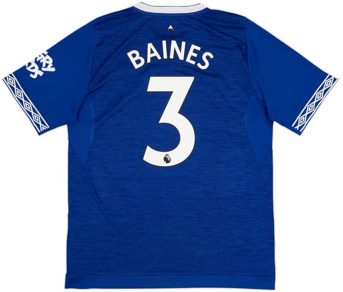 2018-19 Everton Home Shirt Baines #3 - 5/10 - (M)
