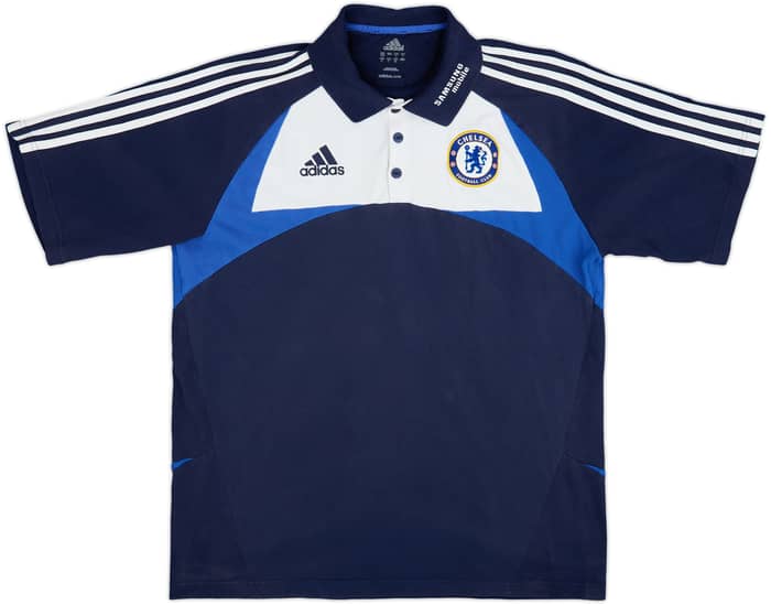 2007-08 Chelsea adidas Polo Shirt - 8/10 - (L)