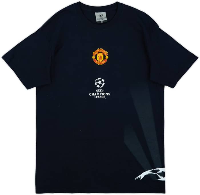 2008-09 Manchester United CL Cotton Tee - 8/10 - (M)