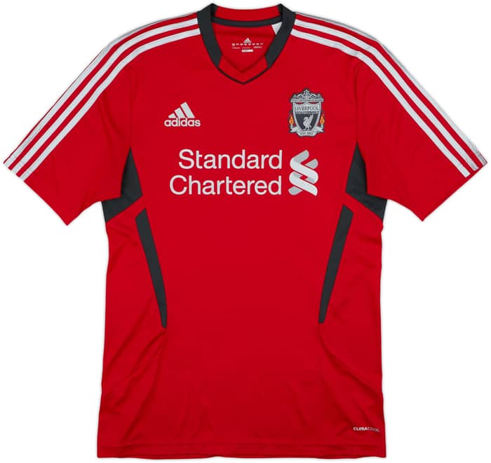 2011-12 Liverpool adidas Training Shirt - 8/10 - (M)