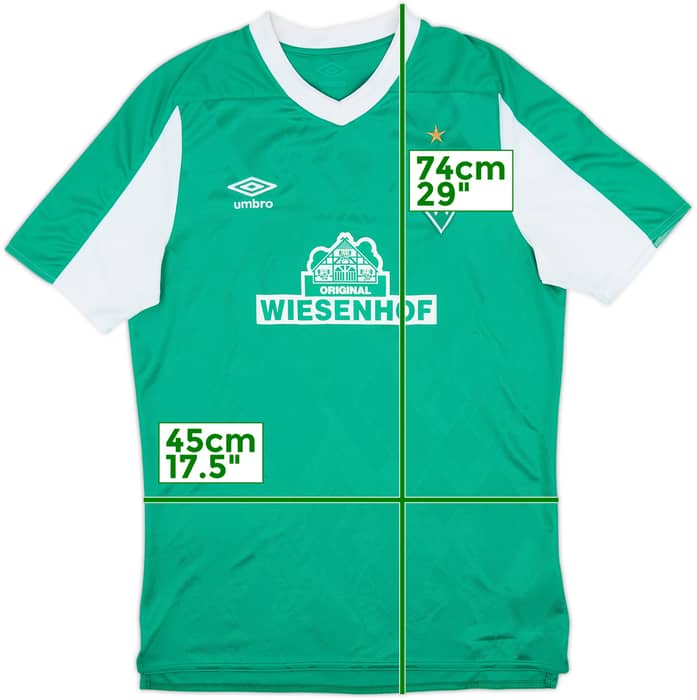 2020-21 Werder Bremen Home Shirt - 8/10 - (M)