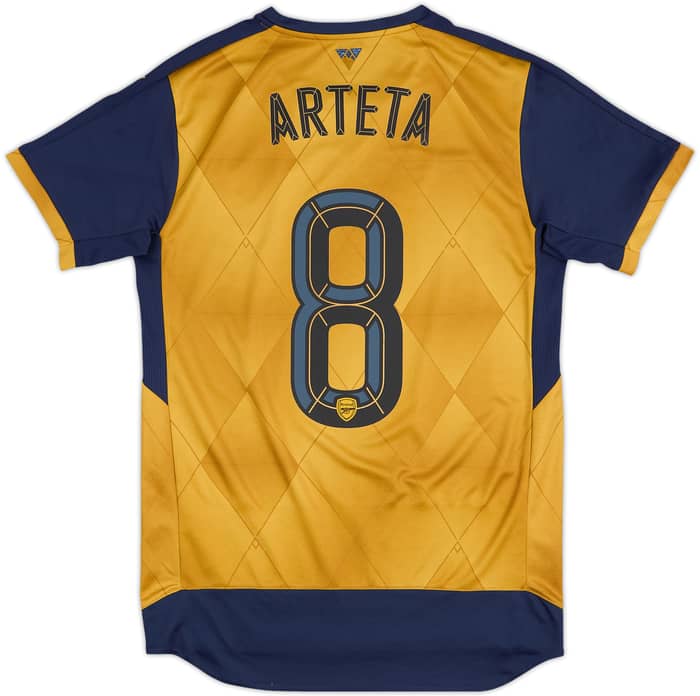 2015-16 Arsenal Camiseta de visitante Arteta #8 - 8/10 - (S)