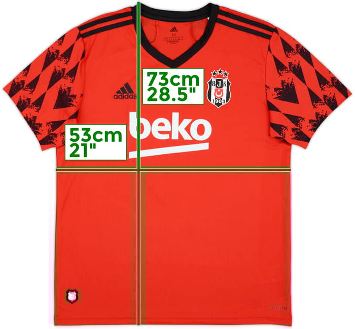 2020-21 Besiktas Third Shirt #9 - 8/10 - (M)