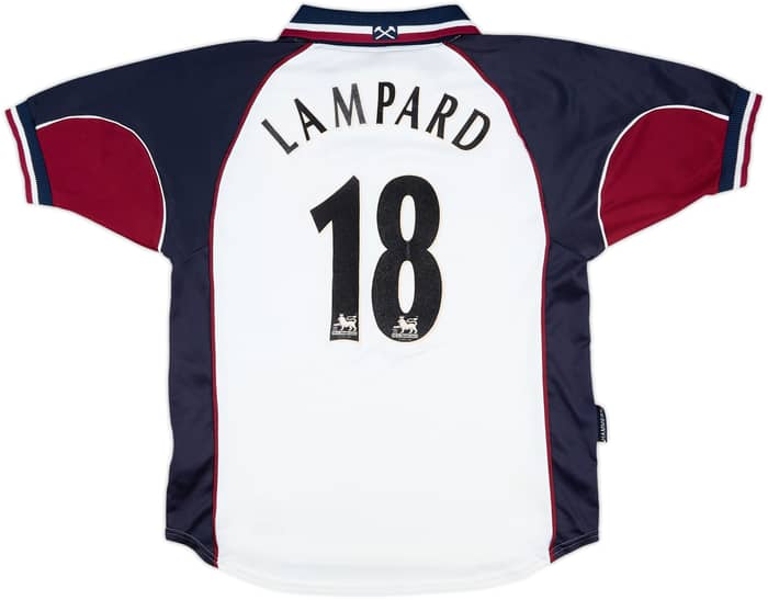 1999-01 West Ham Away Shirt Lampard #18 - 6/10 - (L)