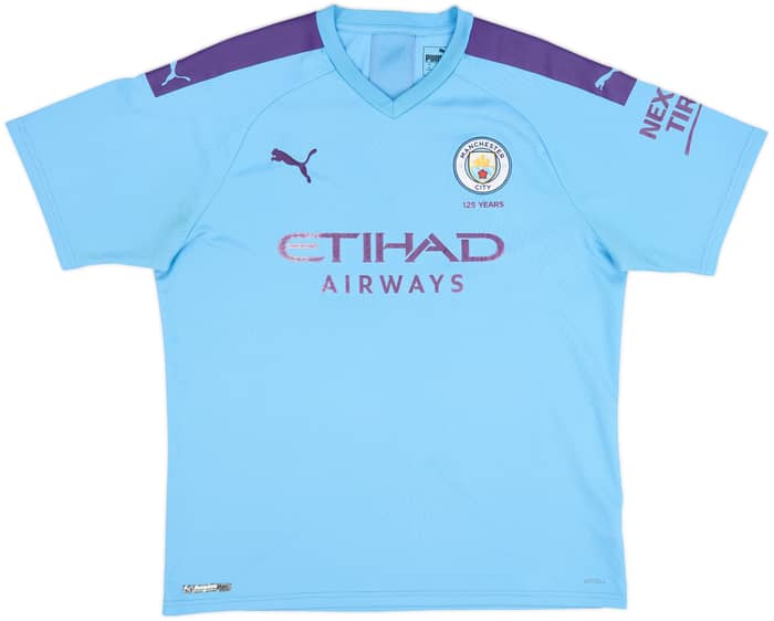 2019-20 Manchester City Home Shirt - 5/10 - (XL)