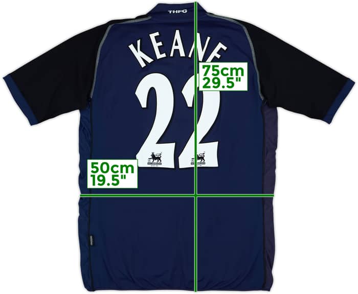 2002-03 Tottenham Away Shirt Keane #22 - 7/10 - (M)