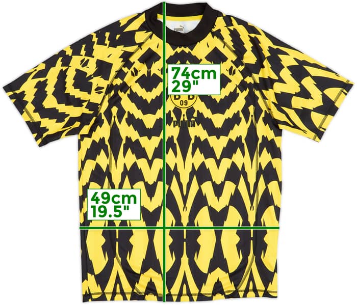 2024-25 Borussia Dortmund Puma ftblSTATEMENT Training Shirt - 9/10 - (S)