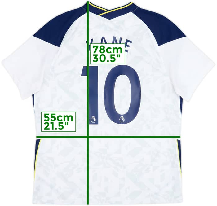 2020-21 Tottenham Home Shirt Kane #10 - 8/10 - (XL)