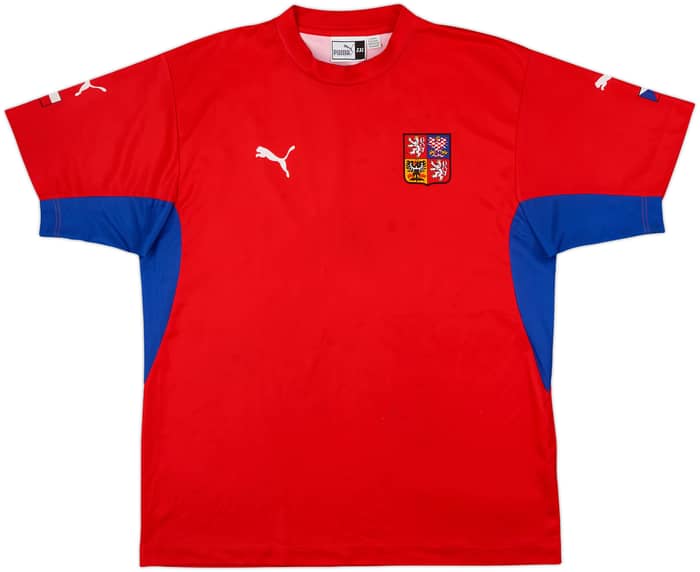 2002-04 Czech Republic Basic Home Shirt - 6/10 - (XXL)