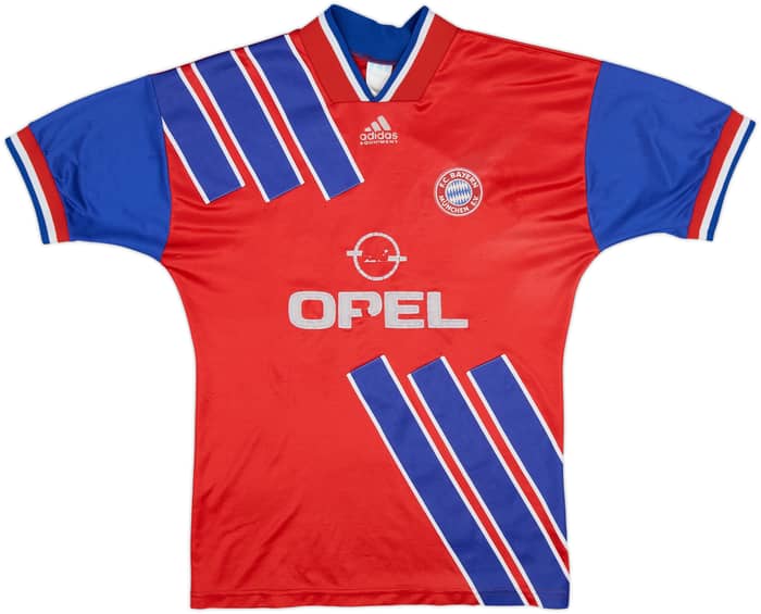 1993-95 Bayern Munich Home Shirt #10 - 4/10 - (L)