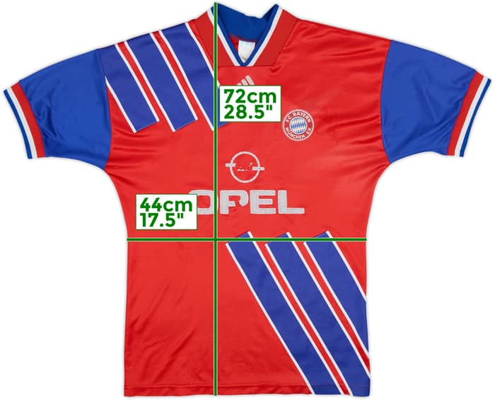 1993-95 Bayern Munich Home Shirt #10 - 4/10 - (L)