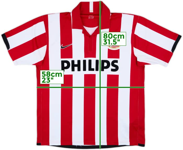 Camiseta de local del PSV 2006-08 Wim - 6/10 - (XL)