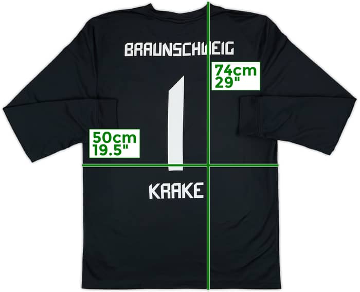 2013-14 Eintracht Braunschweig GK Shirt Krake #1 - 4/10 - (M)