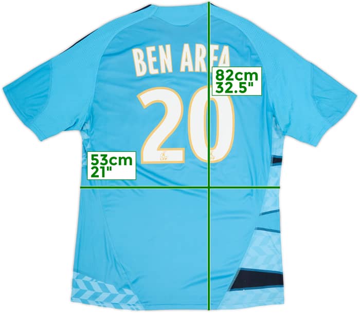 2009-10 Olympique de Marsella Camiseta de visitante Ben Arfa #20 - 5/10 - (L)