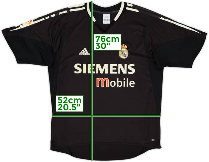 2004-05 Real Madrid Away Shirt - 4/10 - (M)