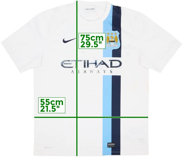 Camiseta de la tercera equipación del Manchester City 2013-14 - 5/10 - (L)