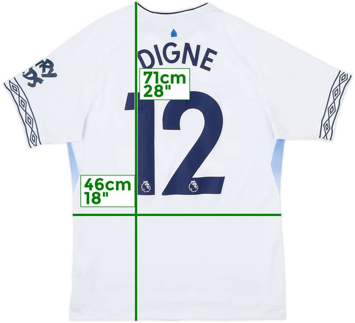 2018-19 Everton Third Shirt Digne #12 - 5/10 - (S)