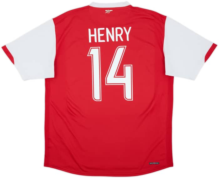 2006-08 Arsenal Home Shirt Henry #14 - 5/10 - (XL)