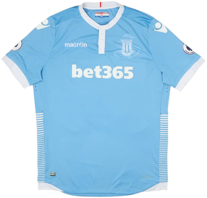 2016-17 Stoke City Away Shirt Crouch #25 - 6/10 - (3XL)