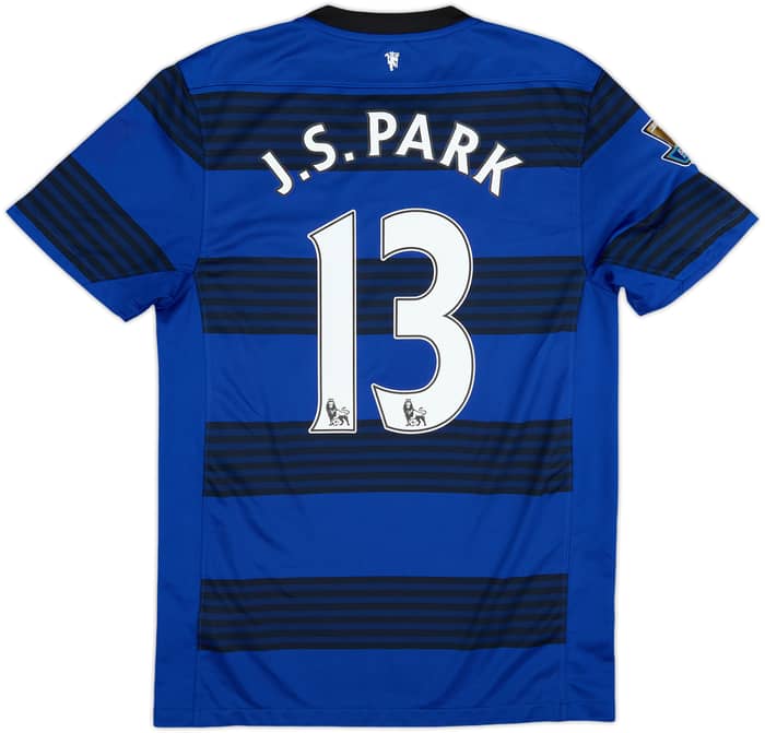 2011-13 Manchester United Away Shirt J.S.Park #13 - 6/10 - (S)