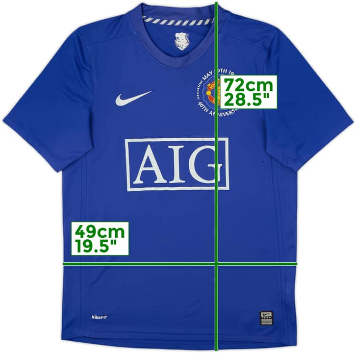 2008-09 Manchester United Camiseta de Tercera - 5/10 - (S)