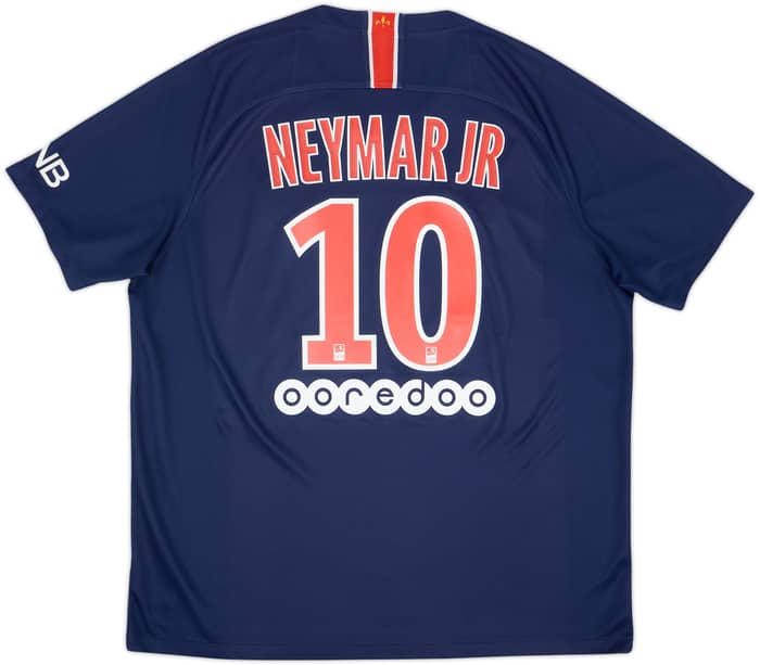 2018-19 Paris Saint-Germain Home Shirt Neymar Jr #10 - 6/10 - (XL)