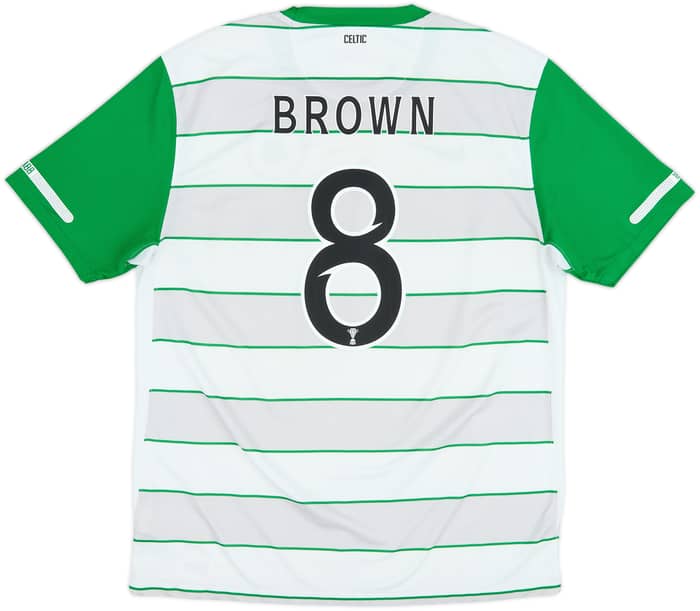 2011-12 Celtic Away Shirt Brown #8 - 7/10 - (L)