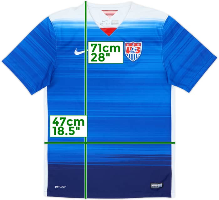 2015-16 USA Away Shirt - 8/10 - (S)