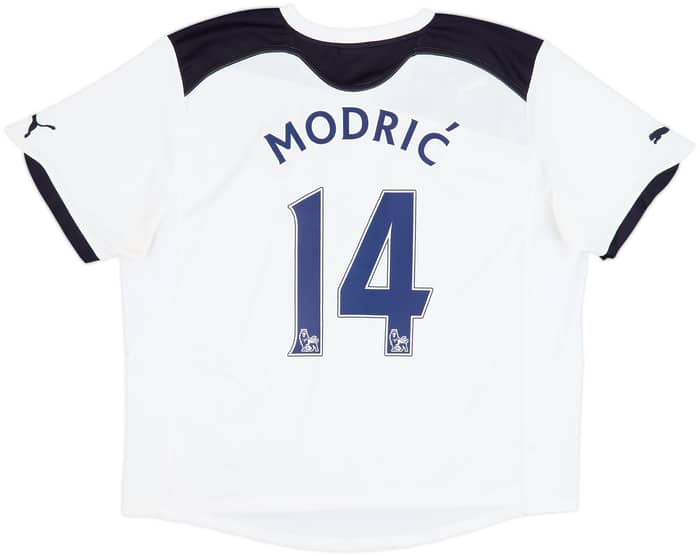 2010-11 Tottenham Home Shirt Modric #14 - 6/10 - (XL)