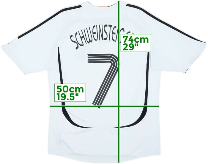 2005-07 Germany Home Shirt Schweinsteiger #7 - 6/10 - (XL.Boys)
