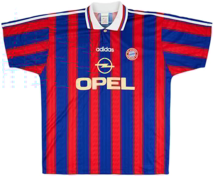 1995-97 Bayern Munich Home Shirt Matthaus #10 - 6/10 - (XL)