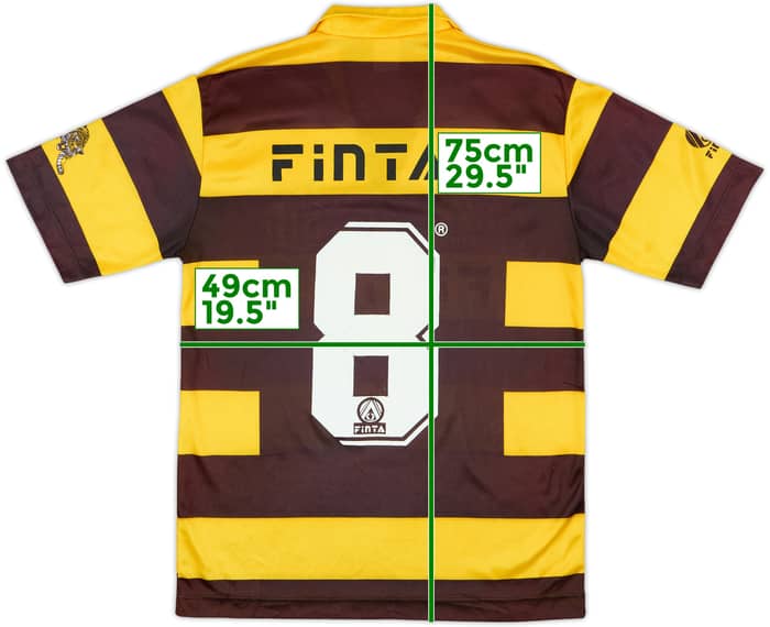 Camiseta de local del GE Novorizontino 1993-94 #8 - 8/10 - (M)