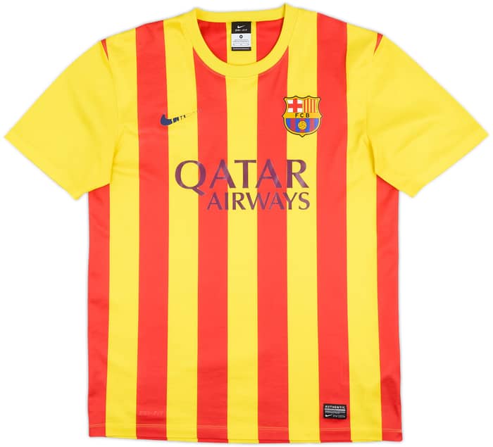 2013-15 Barcelona Basic Away Shirt - 5/10 - (M)