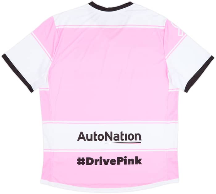 2016 Fort Lauderdale Strikers Pink October Third Shirt - 9/10 - (XL)