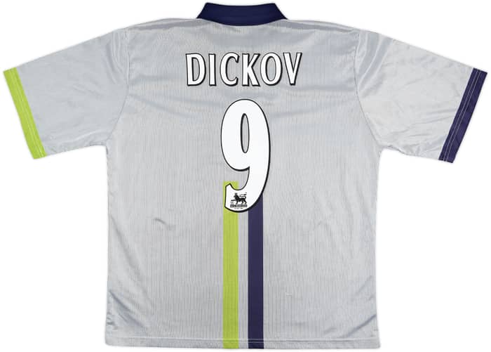 2000-02 Manchester City Away Shirt Dickov #9 - 9/10 - (L)