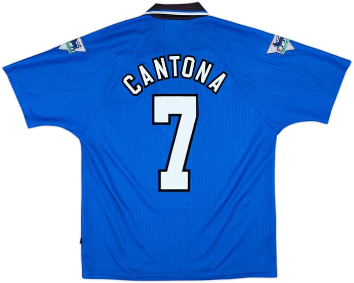 1996-98 Manchester United Camiseta de Tercera Cantona #7 - 8/10 - (M)