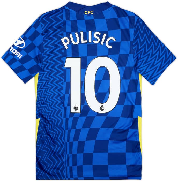 2021-22 Chelsea Home Shirt Pulisic #10 - 10/10 - (S)