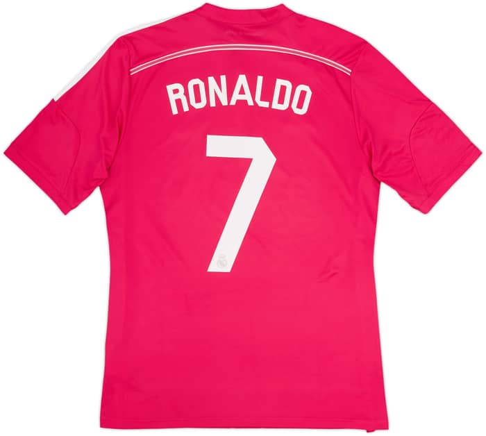 2014-15 Real Madrid Away Shirt Ronaldo #7 - 9/10 - (L)