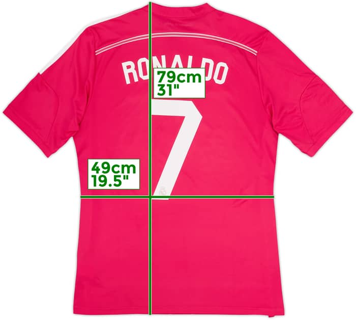 2014-15 Real Madrid Away Shirt Ronaldo #7 - 9/10 - (L)
