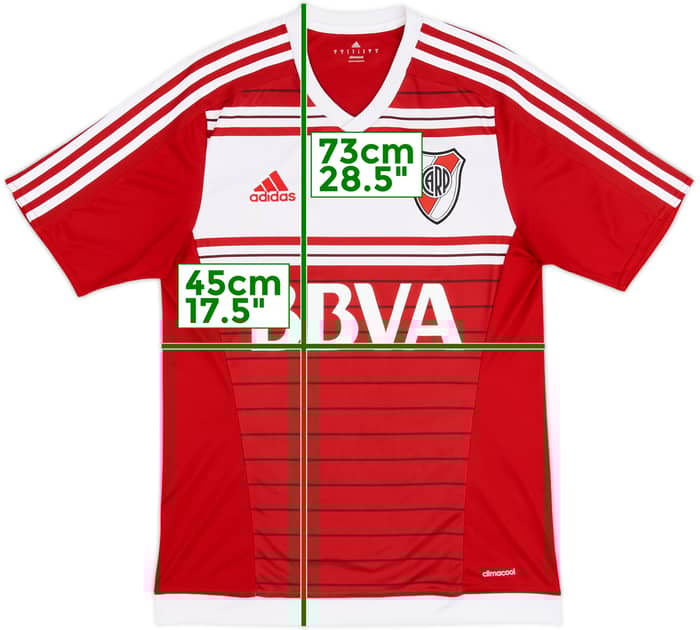 2016-17 River Plate Camiseta Visitante - 7/10 - (S)