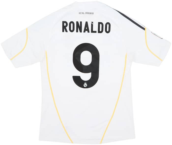 2009-10 Real Madrid Home Shirt Ronaldo #9 - 6/10 - (M)