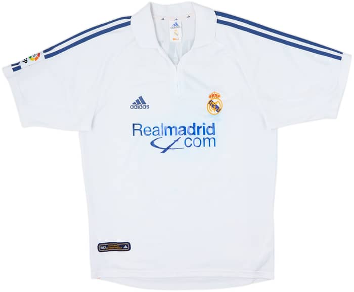 2001 Real Madrid Camiseta Local Zidane #5 - 3/10 - (M)
