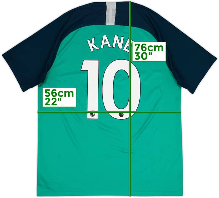 2018-19 Tottenham Third Shirt Kane #10 - 5/10 - (L)