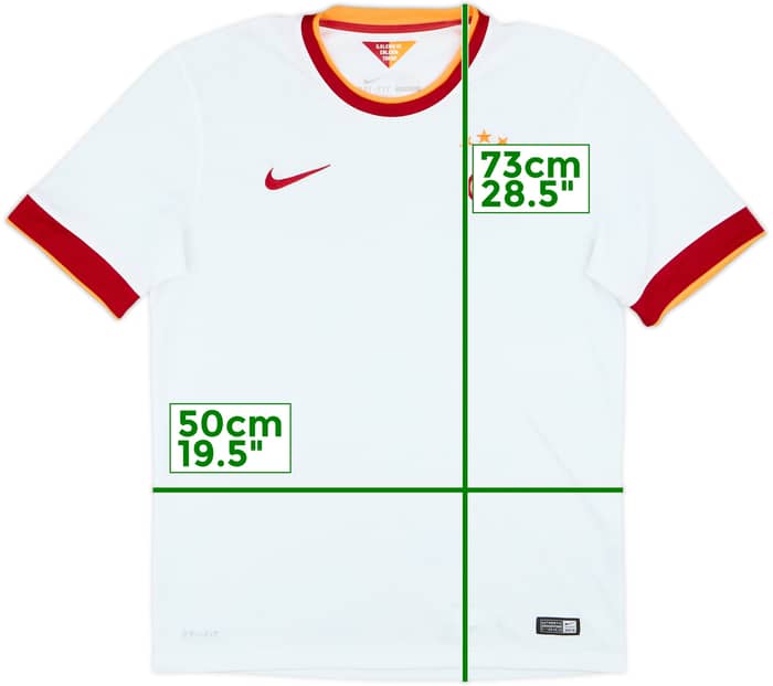 2014-15 Galatasaray Camiseta Visitante - 8/10 - (M)